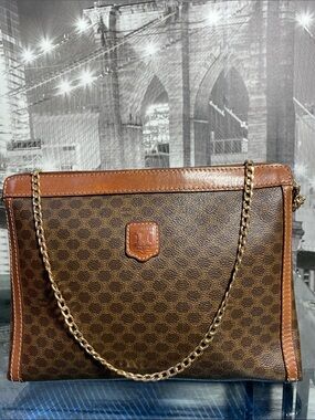 Authentic Vintage CELINE Macadam Signature Bag